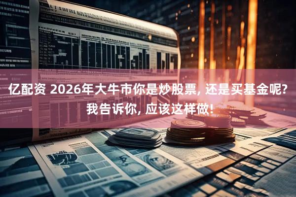 亿配资 2026年大牛市你是炒股票, 还是买基金呢? 我告诉你, 应该这样做!