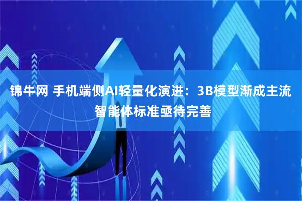 锦牛网 手机端侧AI轻量化演进：3B模型渐成主流 智能体标准亟待完善